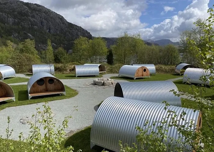 Hikers Camp, Part Of Preikestolen Basecamp